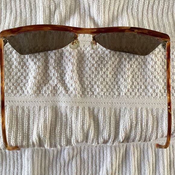 vintage safilo mizar/n 19Q sunglasses tortoiseshell frame brown gold main image 9